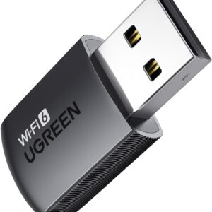 UGREEN USB WiFi 6 AX900: Adaptador doble banda 5GHz/2.4GHz