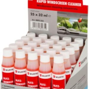 WURTH Limpiaparabrisas Concentrado 32 ml (Pack 25 uds.)
