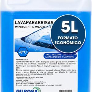 Lavaparabrisas GUBOSA -8°C anticongelante 5L