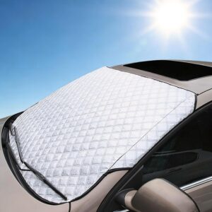 ZOCONE Cubre Parabrisas 140x95 cm | Protector Solar y Térmico