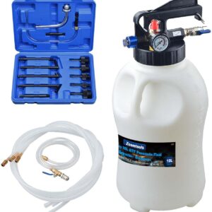Bomba neumática 10L para aceite transmisión + 13 adaptadores