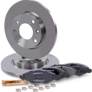 Juego frenos delanteros PEUGEOT 206 - Discos + pastillas BESTPR