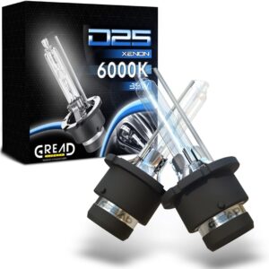 Gread D2S 6000K Xenón 2 unidades - 35W 12V - Faro delantero