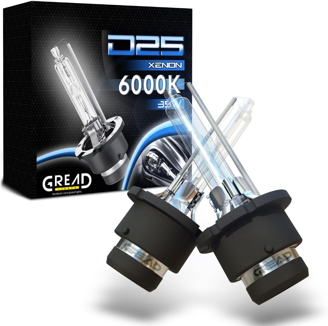 Gread D2S 6000K Xenón 2 unidades - 35W 12V - Faro delantero