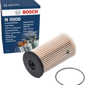 Filtro diésel Bosch N0008 – Protege motor y sistema de inyección
