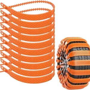 Cadenas de nieve reutilizables Wezalget con cremallera