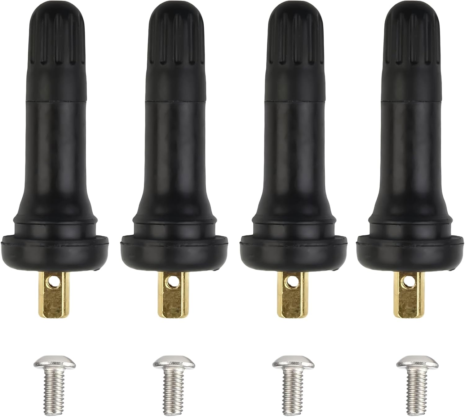 4 Válvulas TPMS para neumáticos, repuesto KHDULQ