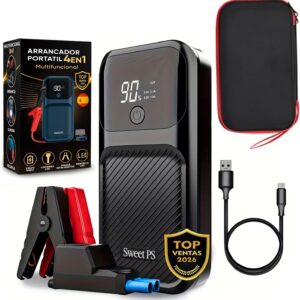 Arrancador portátil Sweet© 4000A | Booster 12V con carga rápida
