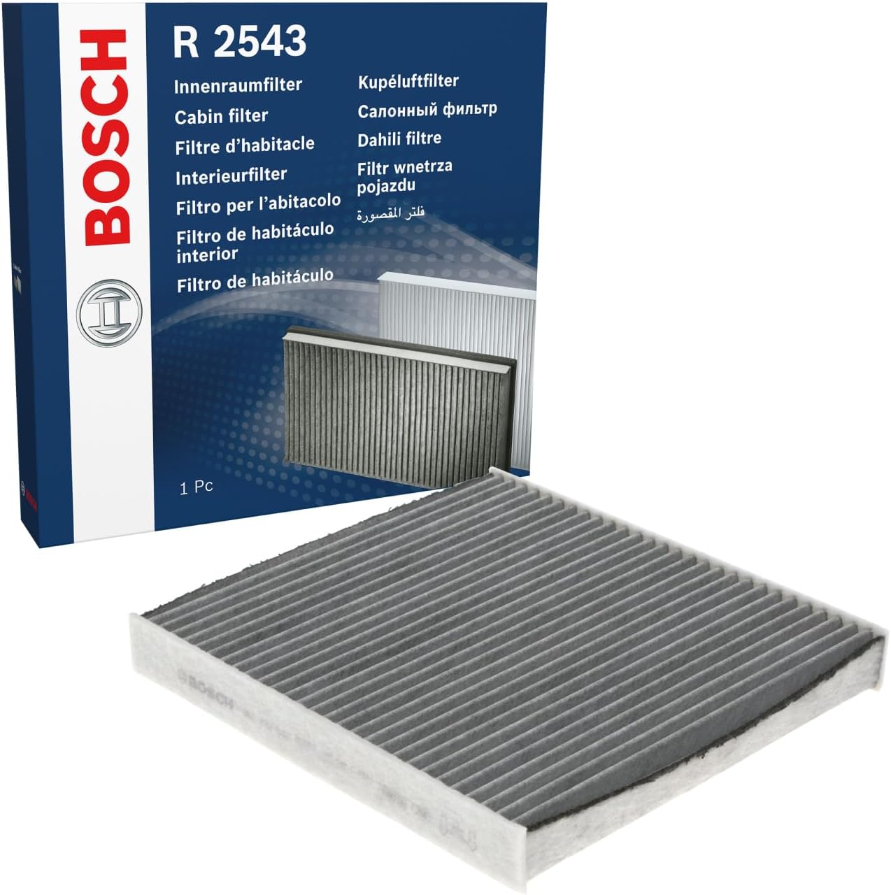 Filtro habitáculo Bosch R2543 carbón activo
