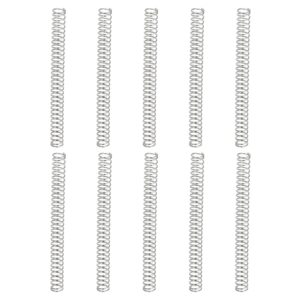 Resortes compresión acero inoxidable 304 (10 uds.)
