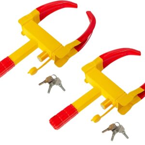 Cepo antirrobo 2 unidades + 6 llaves - 18-30cm