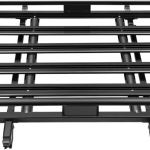 Barras portaequipajes aluminio 68 kg para coche Yikmid