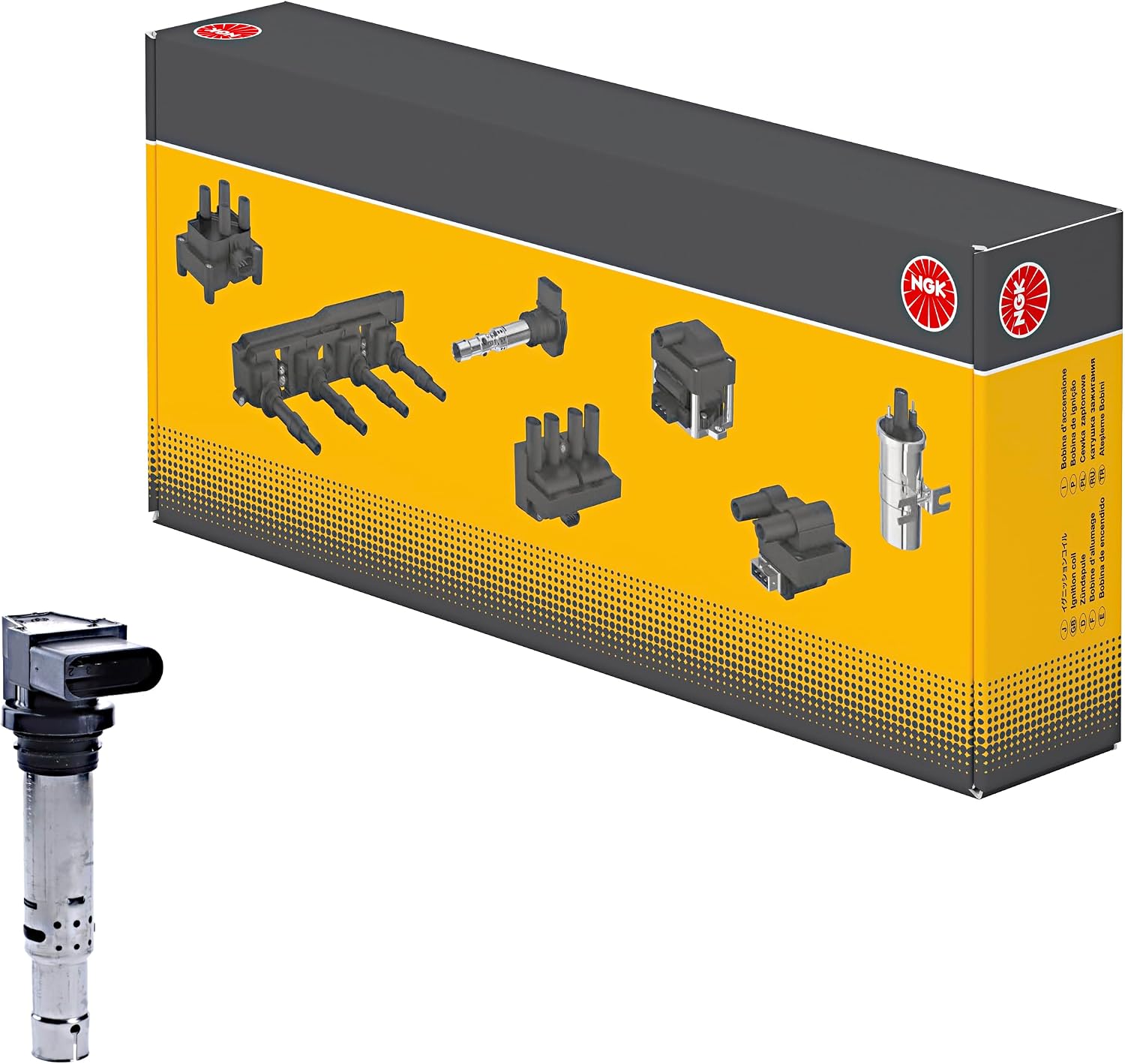 Bobina de encendido NGK U5002 - 48003