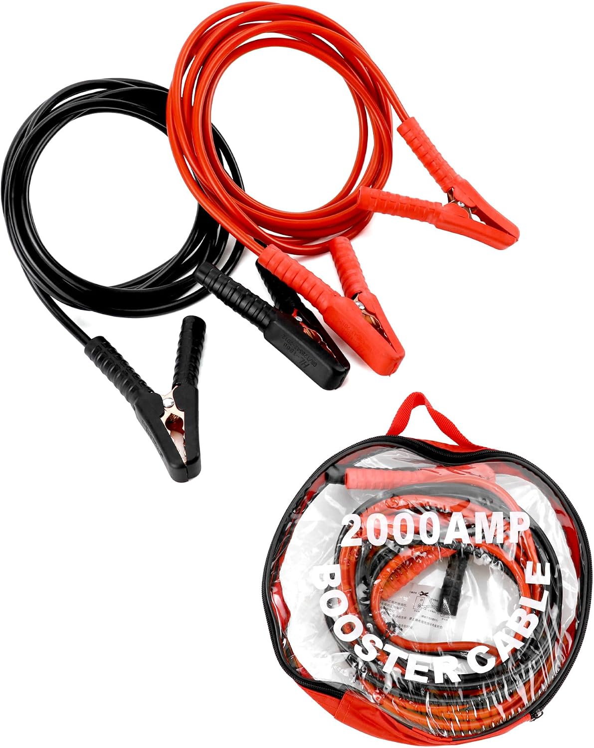 Cables de arranque QWORK 4m 2000A con funda