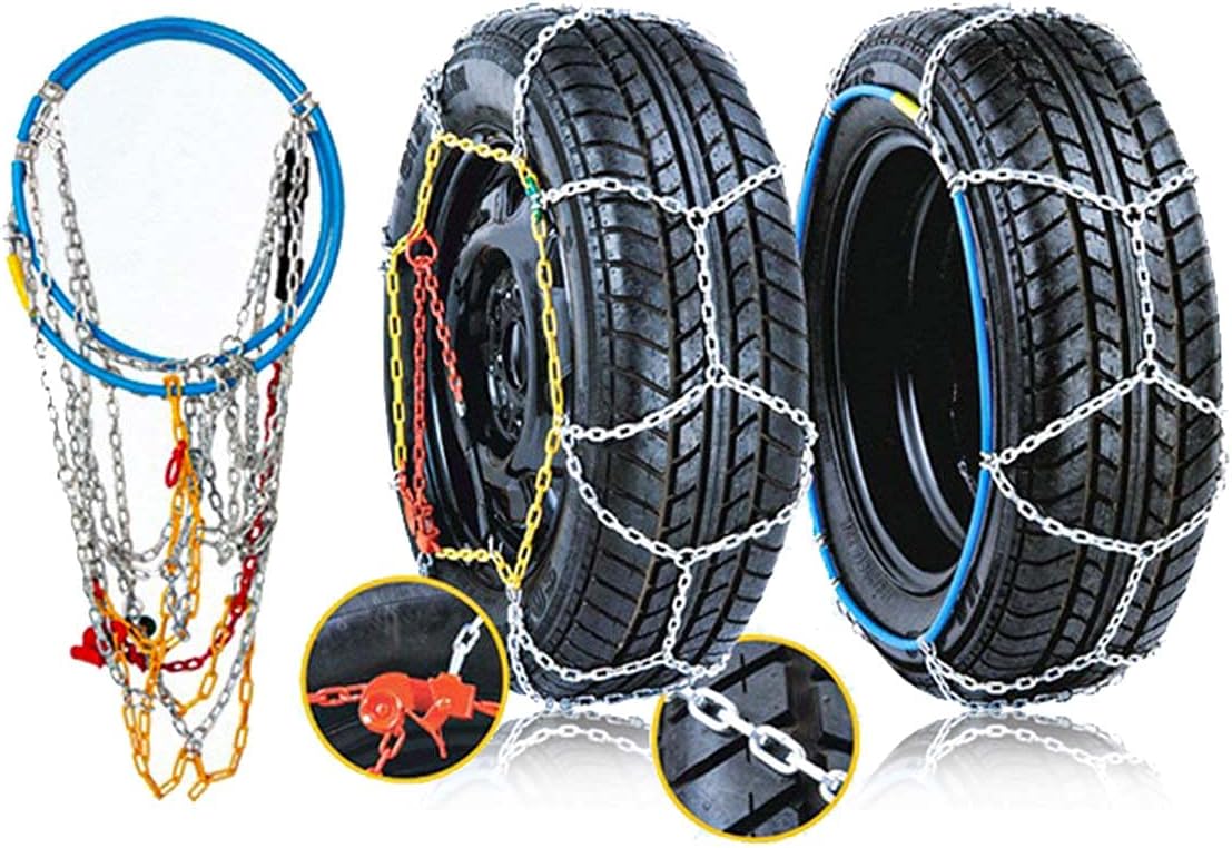 Cadenas de nieve CARALL 9 mm TÜV GS para 12 medidas