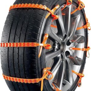 Cadenas para nieve Protoence, 10 piezas, para SUV y coches