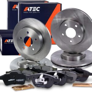 Juego frenos ATEC Germany delanteros/traseros para Ford C-Max, Focus Mk2