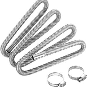 Tubo escape calefactor coche 300 cm acero inoxidable