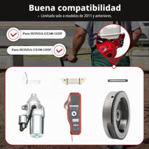 Kit arranque eléctrico Honda GX340/GX390 (hasta 2011)