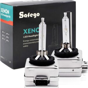 Safego D1S Xenón 2x 35W 6000K - Bombilla HID para faros