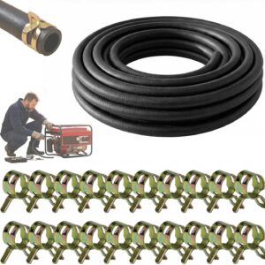 Tubo gasolina 5 mm + 20 abrazaderas para generadores