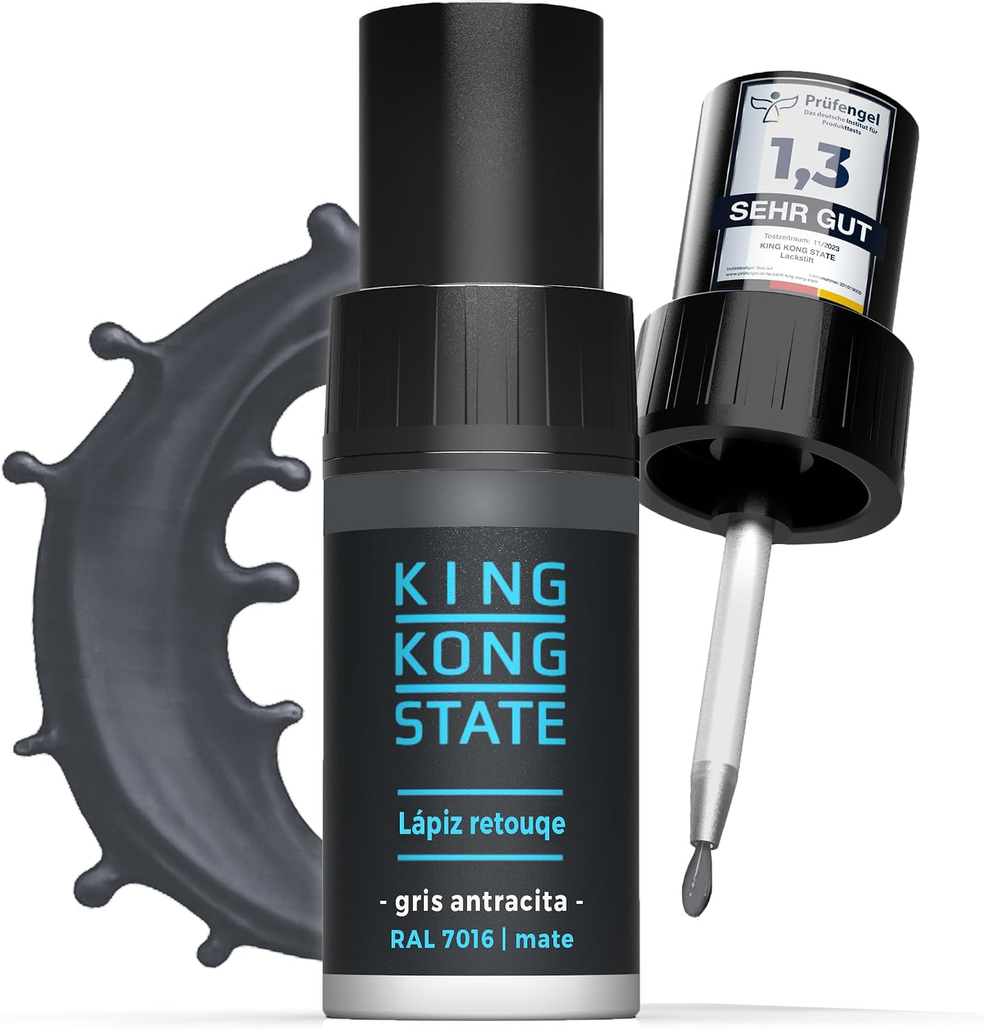 Pintura reparación arañazos coche gris antracita mate King Kong State