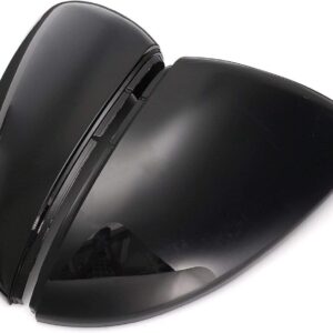 Cubiertas espejos VW Golf 7/7.5 (28,5 cm) – Negro brillante – 2 uds.