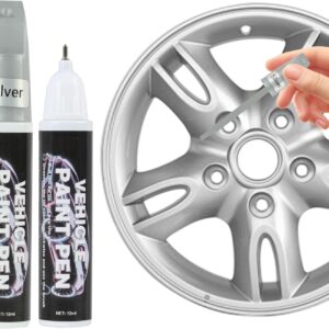 Rotuladores Retoque Coche Plata/Negro Metalizado Sariputa