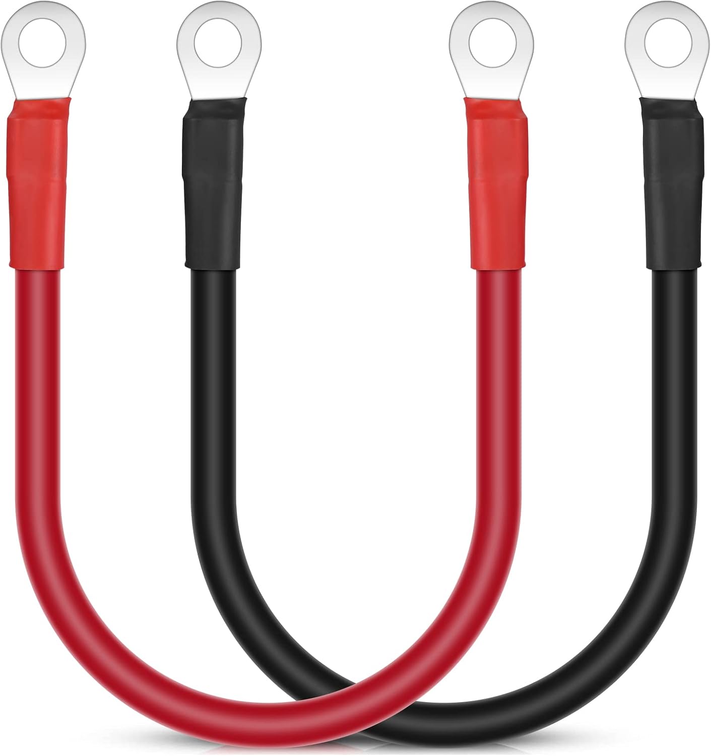 Cables batería URAQT 30cm 16mm² rojo/negro M8