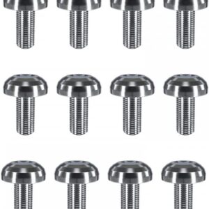 Tornillos fijación disco freno titanio M5x10mm DONGKER (12 uds)