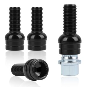 Juego 4 tornillos antirrobo M14 x 1,5 mm para coche