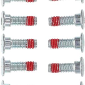 10 tornillos M8x25 para disco de freno moto y bici eléctrica