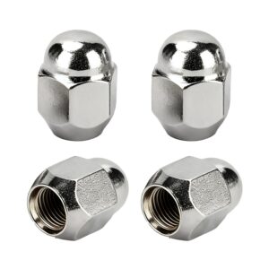 4 Tuercas M12x1.25 cromadas para Nissan (IGXX)