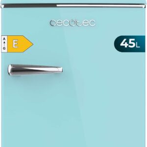 Mini nevera retro Cecotec Bolero CoolMarket 45L azul, 55 cm, E