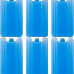 6 bolsas de hielo reutilizables Ameble para mantener frescos tus alimentos