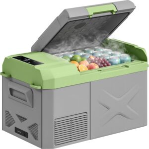 Nevera portátil Outsunny 17,4L con compresor, 12/24/220V