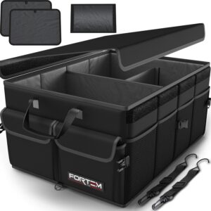FORTEM Organizador Maletero Coche Plegable 50L