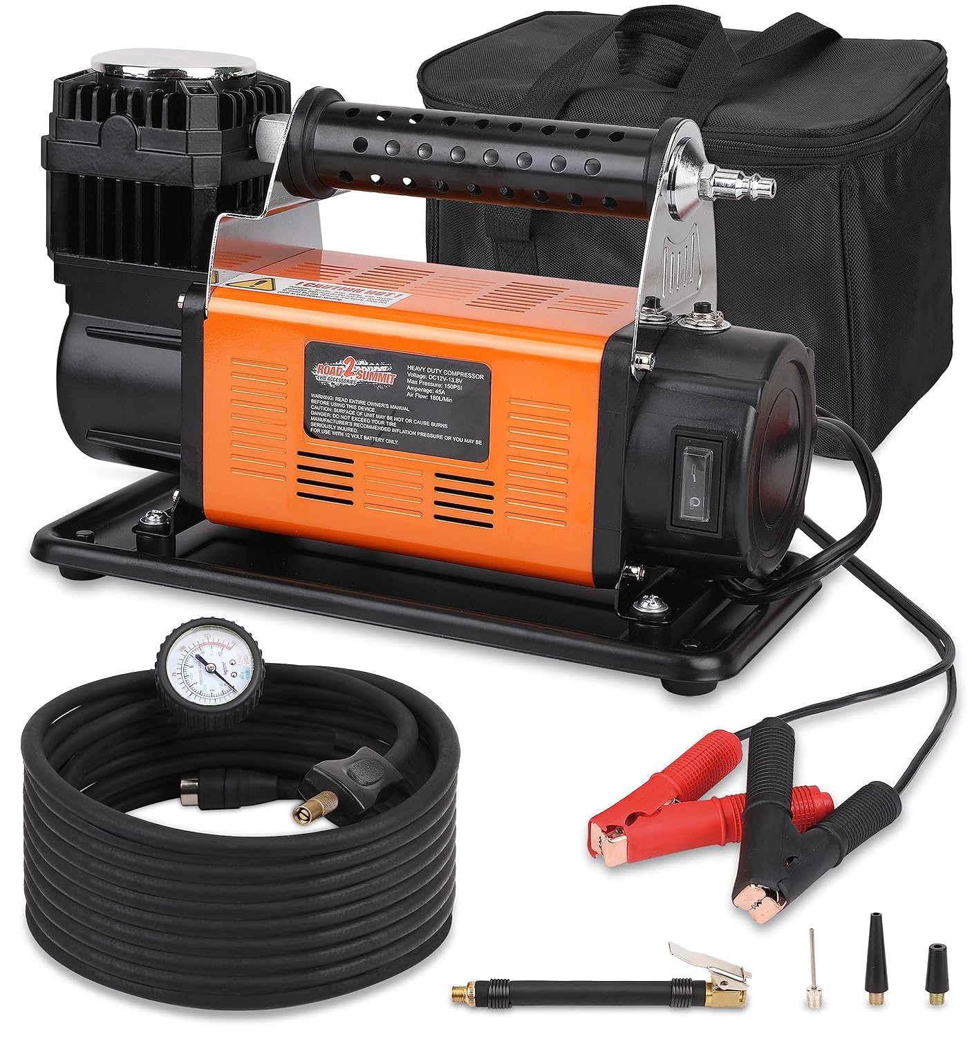 Kit compresor aire 12V portátil hasta 150 psi