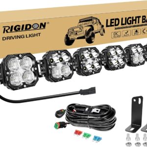 RIGIDON Barra LED 180W 102cm con kit DT para 4x4 y todoterreno