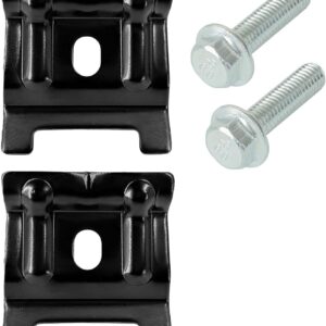 2 soportes metálicos para batería de coche SquishyWorld - Fijación robusta y antióxido