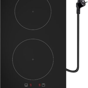 Placa inducción FIREGAS 2 fuegos 3700W encastrable