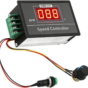 Controlador PWM motor DC 6-60V 30A con pantalla LED