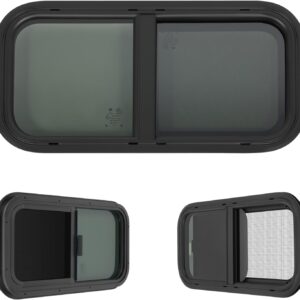 Ventana lateral deslizante para autocaravana y furgoneta