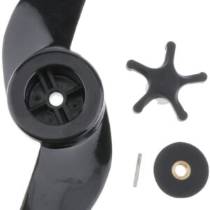 Hélice bipala 2 palas PP para motor fueraborda 28-34 lb Tdoutop