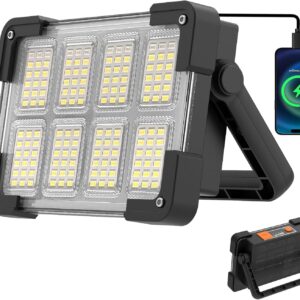OHAYORI Foco LED Recargable 6000 mAh con Solar