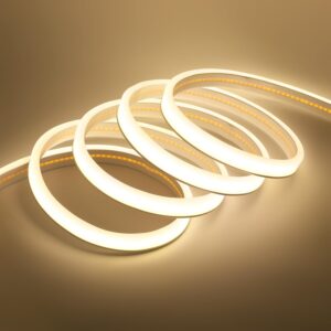 KISUFU Tira LED COB 12V 320 LEDs/m IP65 2 PIN