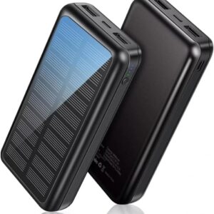 Power Bank Solar 30000mAh ALMALUX – Carga rápida y panel solar