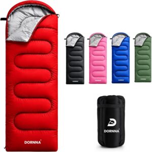 Saco de dormir 4 estaciones DORNNA: ligero y versátil