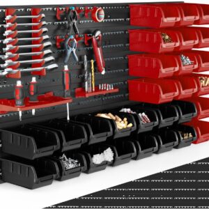 tectake® Organizador de herramientas con panel mural