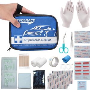 Kit primeros auxilios coche 90 piezas REVOLRACE